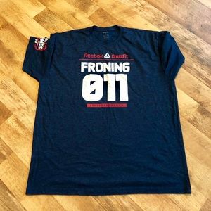 Reebok CrossFit Rich Froning Games tee.